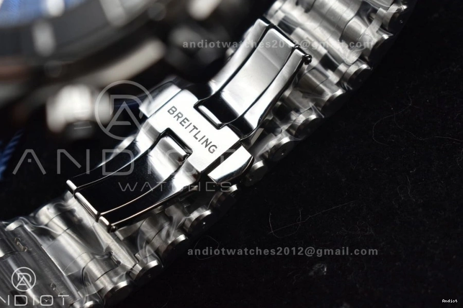 SS SS Edition 44mm Chronomat A7750 on Black 1:1 BLSF Dial B01 Best Bracelet 1112